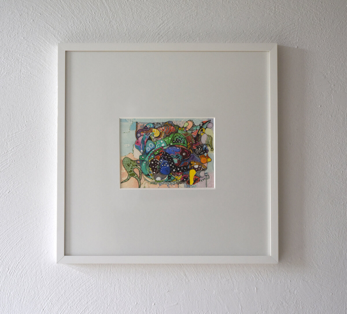 HAUS AND HUES Wandbild „Antibes“ – 30,5x40,6 Cm, Gerahmt, Beige, Küsten-Deko