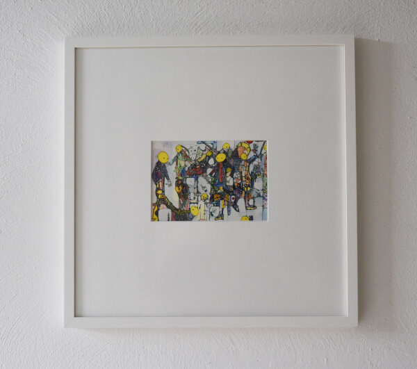 Kunstdruck gerahmt 40 x 40